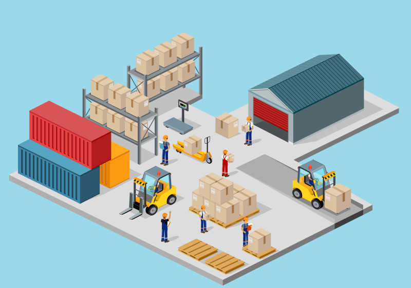 物流配送與運(yùn)輸矢量插畫(huà)在環(huán)境科技領(lǐng)域的技術(shù)開(kāi)發(fā)應(yīng)用